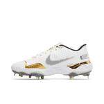 Бутсы Nike Alpha Huarache Elite 3 Low 'White Metallic Gold' 3