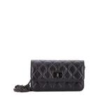 Сумка через плечо So Black Reissue 2.55 Flap Phone Holder with Chain Quilted Aged Calfskin 1