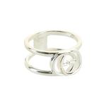 Украшение Gucci Interlocking G Cutout Silver Ring 'Silver' 3