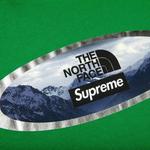Футболки Supreme x The North Face Mountains Tee 'Green' 3