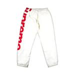 Спортивные штаны Supreme Spellout Track Pant 'White' 2