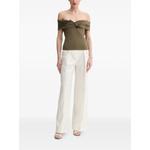 Martina off-shoulder ruched top 2