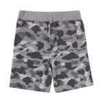 Шорты BAPE Honeycomb Camo Shark Sweat Shorts 'Grey' 2