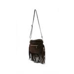 Cameliacm fringe-trim leather tote bag 2