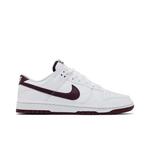 Кроссовки Nike Dunk Low 'White Night Maroon' 1