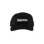 Кепки Supreme 2-Tone Corduroy Camp Cap 'Black' 1