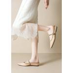 3CM Скрытый каблук Rivet Needle strap Mules WW8916-6 2