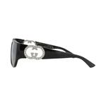 Gucci Cat Eye-Frame Injection Sunglasses 'Черный/Серый' 2