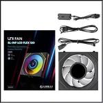 LIAN LI UNI FAN SL-INF LCD FLEX 120mm одиночный вентилятор - Black черный 4