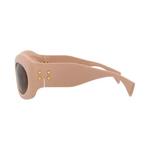 Gucci Shield Солнцезащитные очки 'Pink/Brown' 3