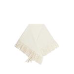 fringed wool triangle scarf 2