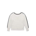 contrast-trim zip-detail sweatshirt 5