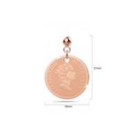 Серьги-подвески Queen Elizabeth Coins 5