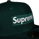 Шапки Supreme World Famous Box Logo New Era 'Dark Green' 3