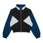 Куртки Rhude Color Blocked Track Jacket 'Black/Slate' 1