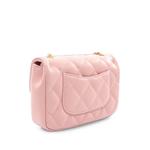 Matelassé heart charm mini bag 2