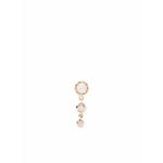 Серьга-гвоздик Lustre из желтого золота с бриллиантом 1