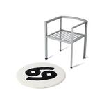 Ковры GOAT x Gallery 1950 Horoscope Cancer Rug White/Black 2