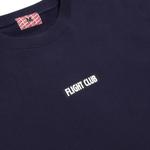 Свитер с круглым вырезом Flight Club Oversized Logo Crewneck «Navy» 3