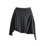 Nasa cross-hatch boat-neck blouse 1