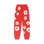 Джинсы Denim Tears The Cotton Wreath Sweatpants 'Red' 2