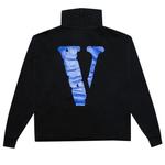 Худи Vlone Friends Hoodie «Black/Blue» 2