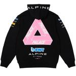 Худи Palace x Kappa For Alpine Hood «Black» 2