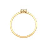 Кольцо Vintage Opal Zirconia Stone Gold Plated 4