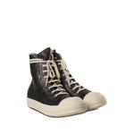 metallic-effect lace-up sneakers 2