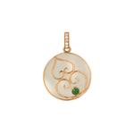 TOMEI коллекция Nephrite подвеска Hulu, розовое золото 750/18K 2