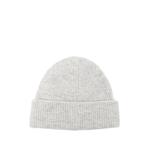 logo-patch ribbed beanie hat 2