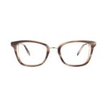Очки Alexander McQueen Square-Frame Acetate Optical Frames «Pink Gold Transparent» 1
