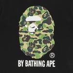 Футболки с коротким рукавом BAPE ABC Camo By Bathing Ape Tee 'Black/Green' 3