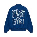 Варсити-куртки Stussy Sport Melton Varsity Jacket 'Royal' 2