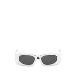 oval-frame sunglasses 1