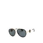 Medusa plaque pilot-frame sunglasses 2