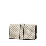 Maycap buckle-detail raffia clutch bag 2