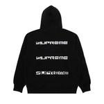 Худи Supreme AOI Stacked Hooded Sweatshirt «Черный» 2