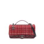 Стеганая сумка-сэтчел Tweed Quilted Airlines Single Flap (2016-2017 годы) 1
