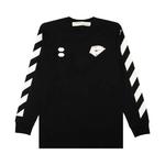 Футболки Off-White Diag Hand Card T-Shirt 'Black' 1