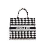 Большая сумка-тоут Book Houndstooth Canvas 1