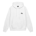 Худи Stussy Basic Hood 'White' 1