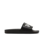 Слайды Palm Angels Wmns Pool Slider 'Черный белый' 1