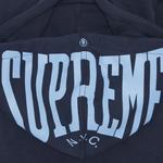 Худи Supreme Warm Up Hooded Sweatshirt 'Navy' 3