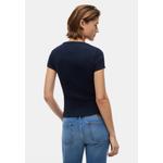 Базовое лого облегающее ребристое трикотажное футболка - Tommy Jeans 2