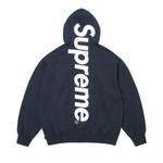 Худи Supreme Satin Appliqué Худи с капюшоном 'Темно-синий' 2