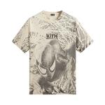 Футболки Kith x Marvel Spiderman All-Over Printed Vintage Tee 'Black' 1