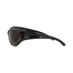 Солнцезащитные очки Balenciaga Shield-Frame Bio Injection «Black/Grey» 3