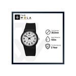 Watch By Citizen VS50J009Y Мужские аналоговые часы с черным резиновым ремешком 2