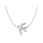 Колье White Sapphire Freedom Swallow 2